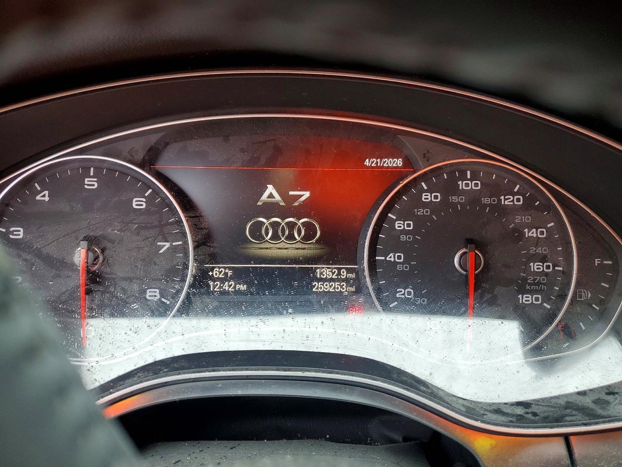 2013 AUDI A7 quattro Premium Plus