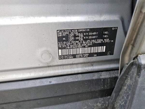 2019 TOYOTA RAV4