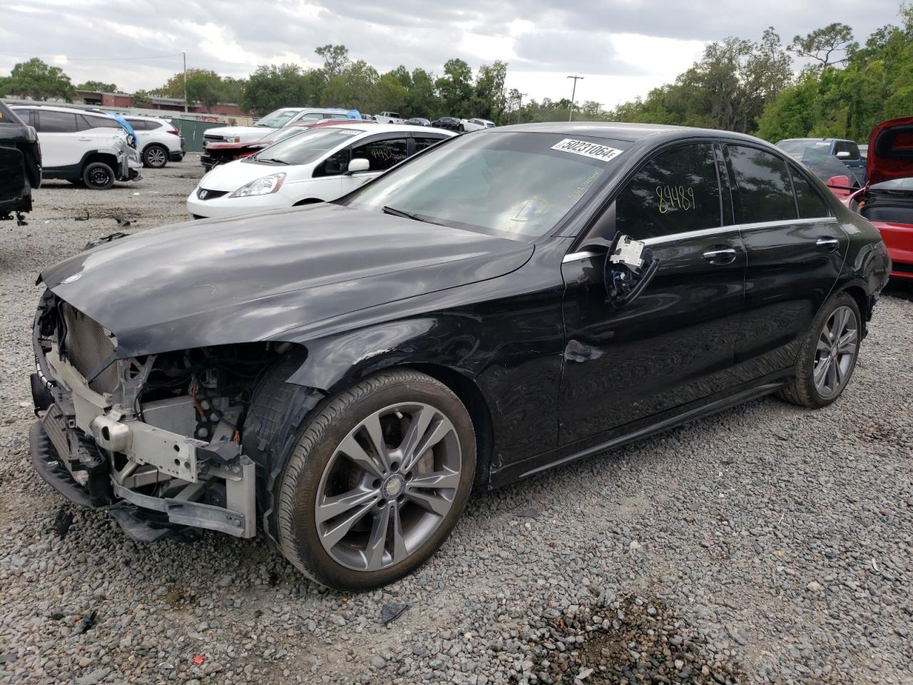 2015 MERCEDES-BENZ C Base — Front 3/4