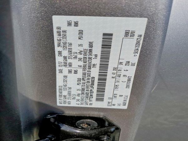 2018 FORD F150