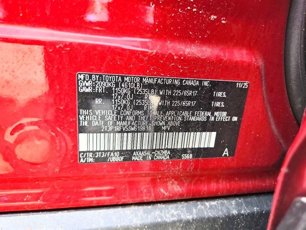 2025 TOYOTA RAV4