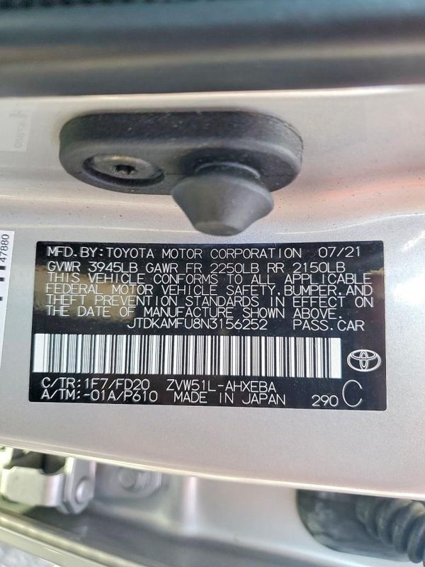 2022 TOYOTA PRIUS