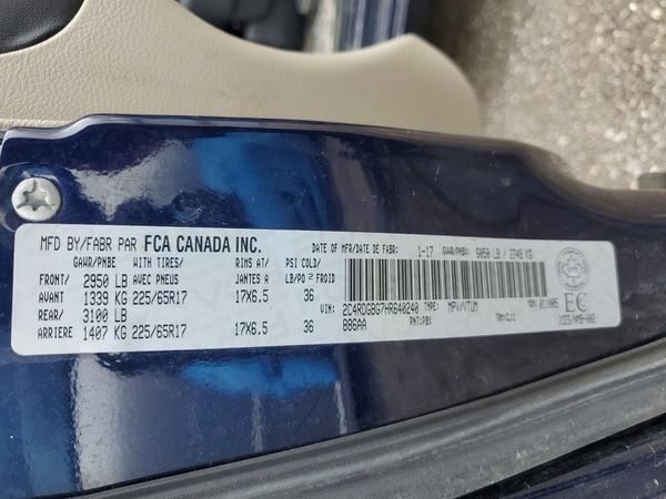 2017 DODGE GRAND CARAVAN