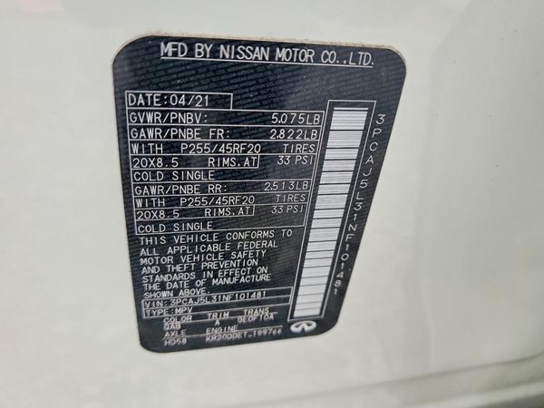 2022 INFINITI QX55