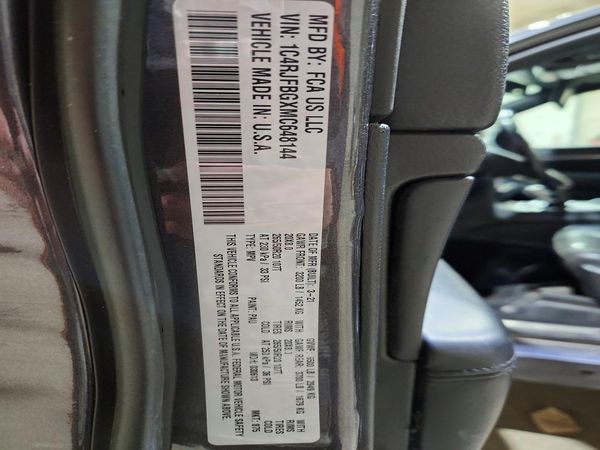 2021 JEEP GRAND CHEROKEE LIMITED 4X4