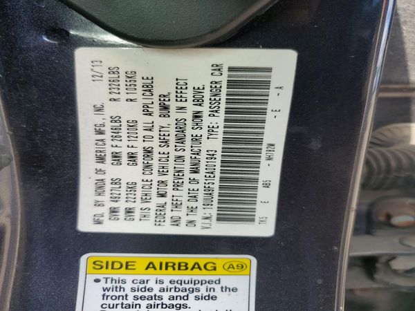 2014 ACURA TL SH-AWD TECH