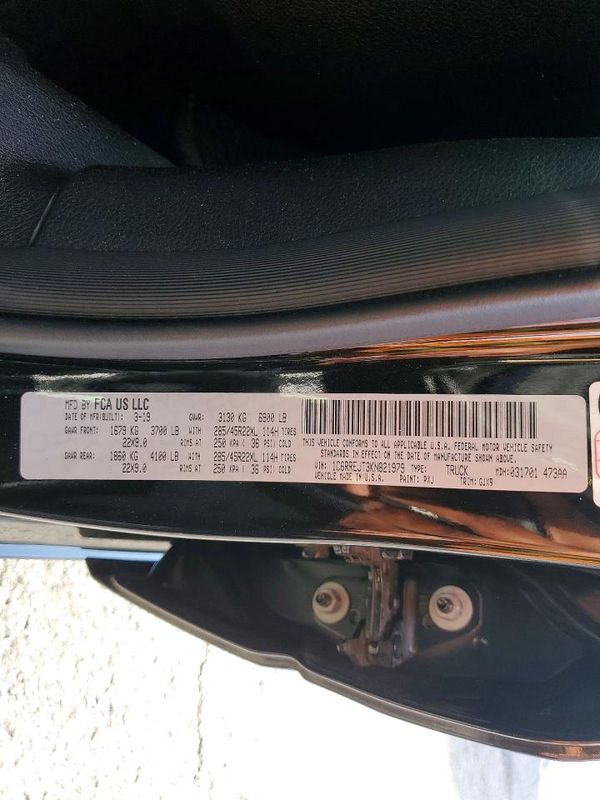 2019 RAM 1500 Laramie
