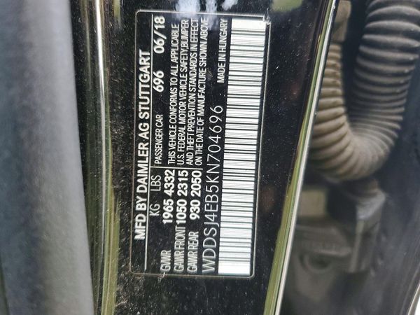 2019 MERCEDES-BENZ CLA CLA250