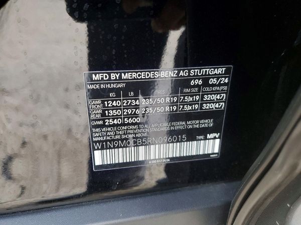 2024 MERCEDES-BENZ EQB EQB 250+
