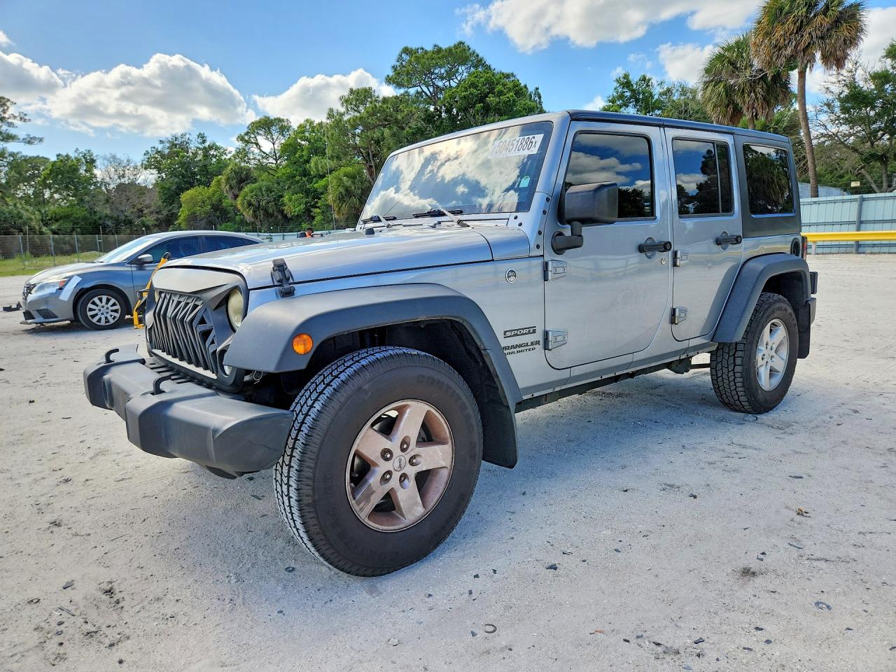 2017 JEEP WRANGLER UNLIMITED SPORT 4X4