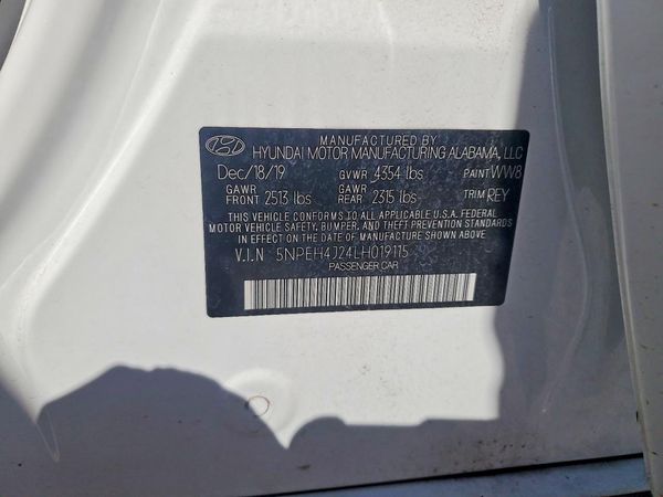 2020 HYUNDAI SONATA Limited