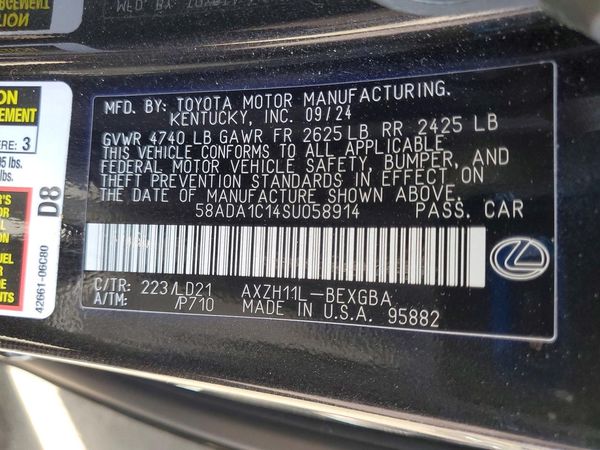 2025 LEXUS ES 300H 300h Premium