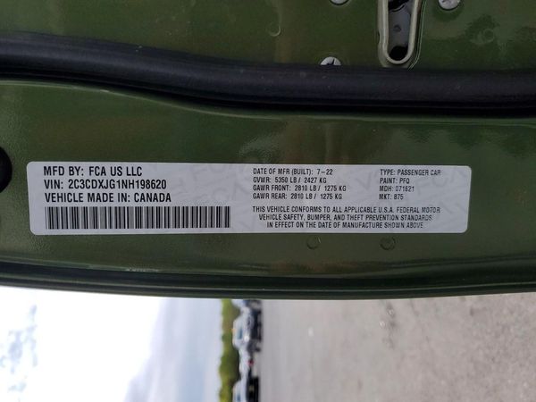 2022 DODGE CHARGER