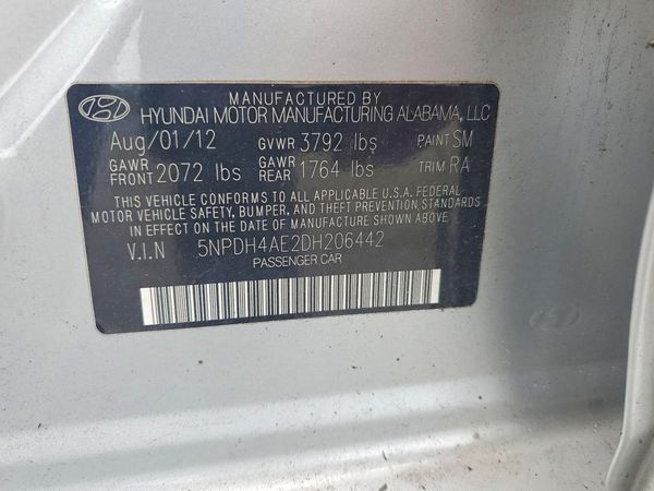 2013 HYUNDAI ELANTRA