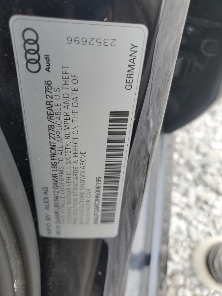 2017 AUDI A6 quattro Premium Plus