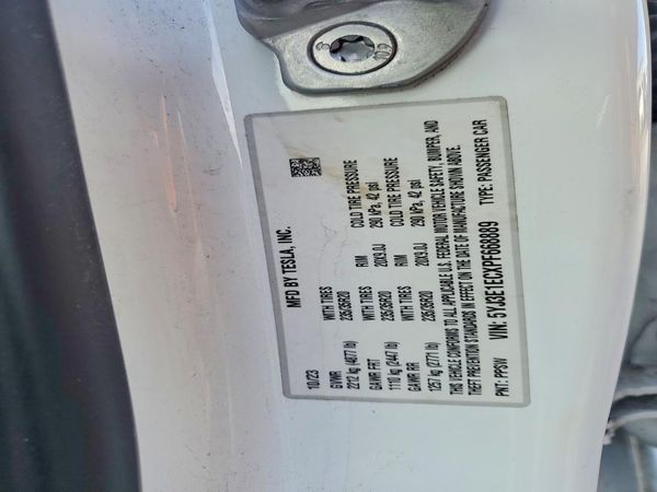 2023 TESLA MODEL 3