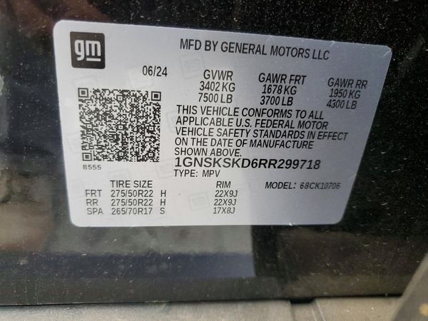 2024 CHEVROLET TAHOE Premier