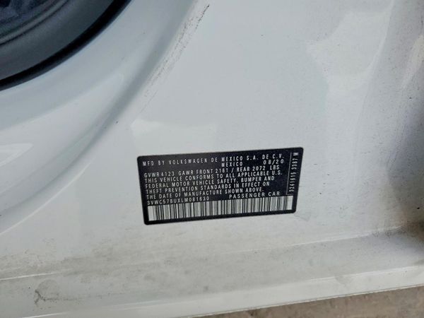 2020 VOLKSWAGEN JETTA