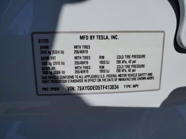2026 TESLA MODEL Y