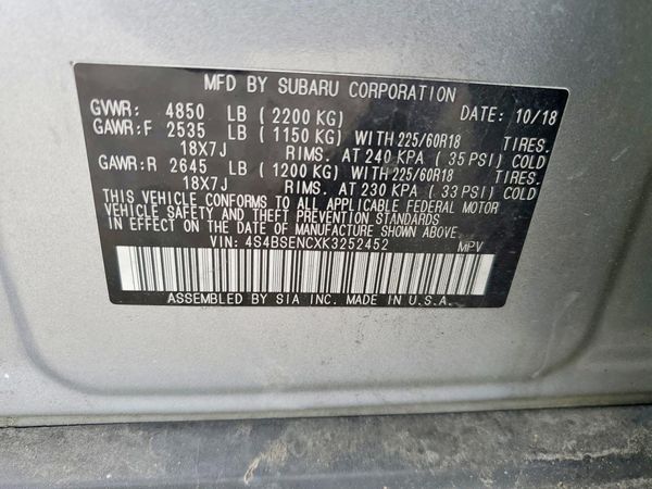 2019 SUBARU OUTBACK Limited+M/R+ES+NAVI
