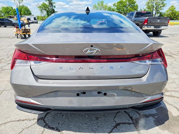 2021 HYUNDAI ELANTRA Blue