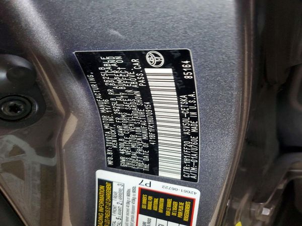 2017 TOYOTA CAMRY LE/SE/XLE/XSE