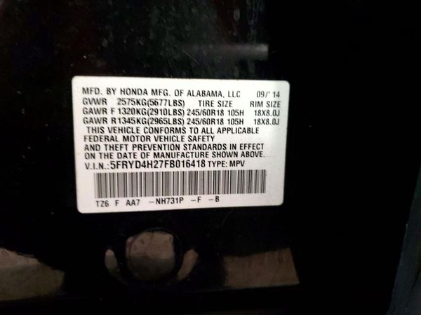 2015 ACURA MDX SH-AWD