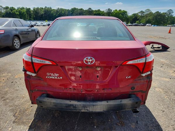 2016 TOYOTA COROLLA L/LE