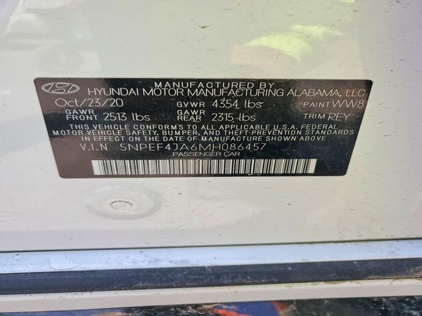 2021 HYUNDAI SONATA