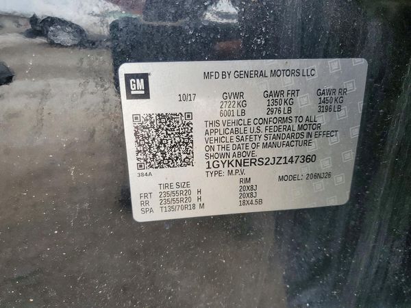 2018 CADILLAC XT5