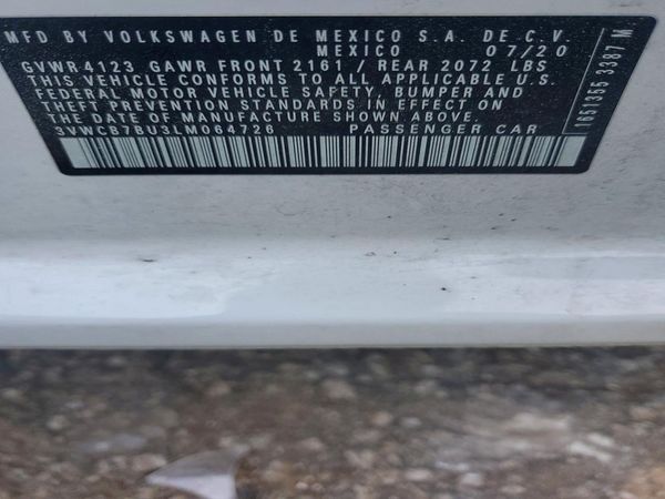 2020 VOLKSWAGEN JETTA