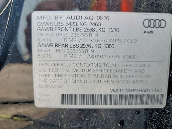 2017 AUDI Q5