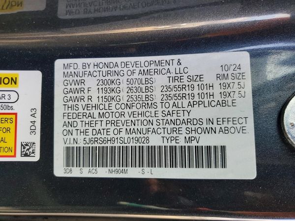 2025 HONDA CR-V Sport Touring