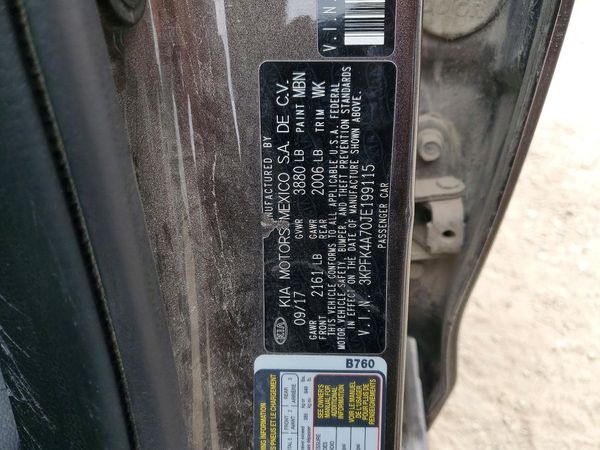 2018 KIA FORTE LX Base