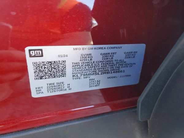 2024 CHEVROLET TRAILBLAZER LS