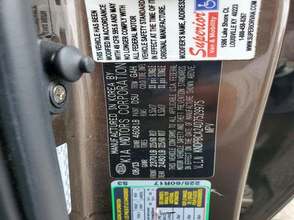 2013 KIA SPORTAGE LX