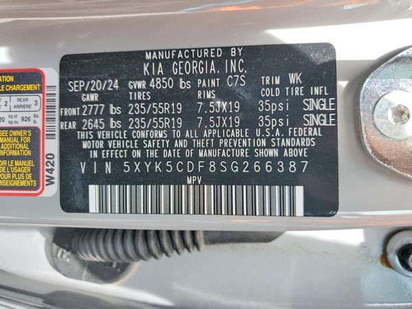 2025 KIA SPORTAGE SX-PRESTIGE (SX-P)