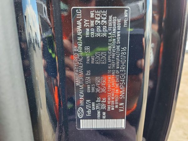 2024 HYUNDAI SANTA FE Calligraphy