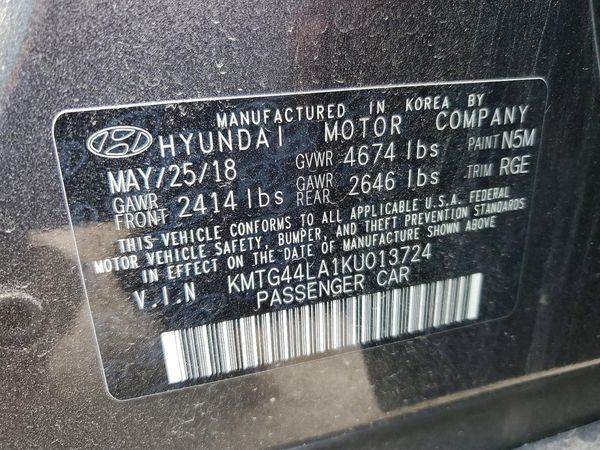 2019 GENESIS G70