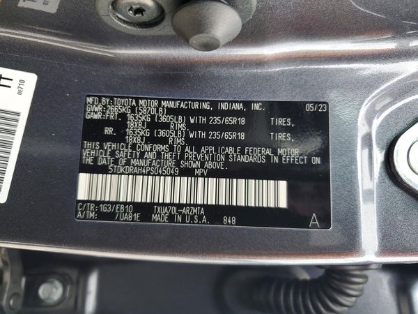 2023 TOYOTA HIGHLANDER
