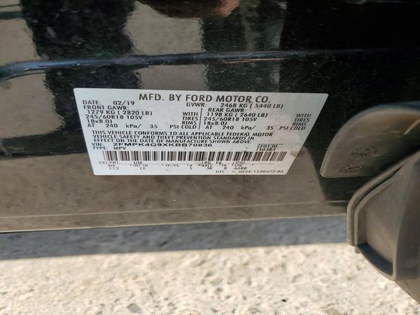 2019 FORD EDGE