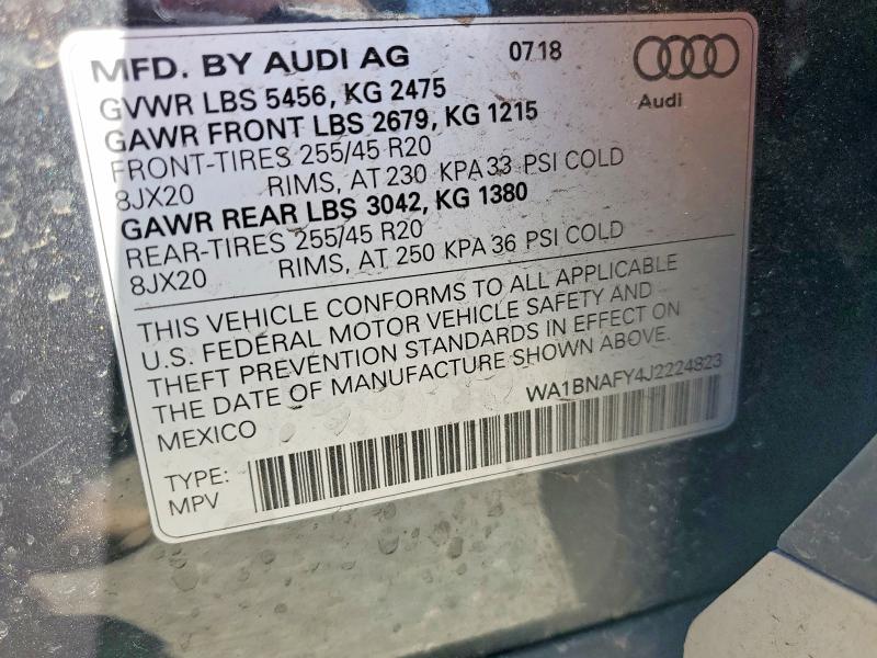 2018 AUDI Q5 quattro Premium Plus