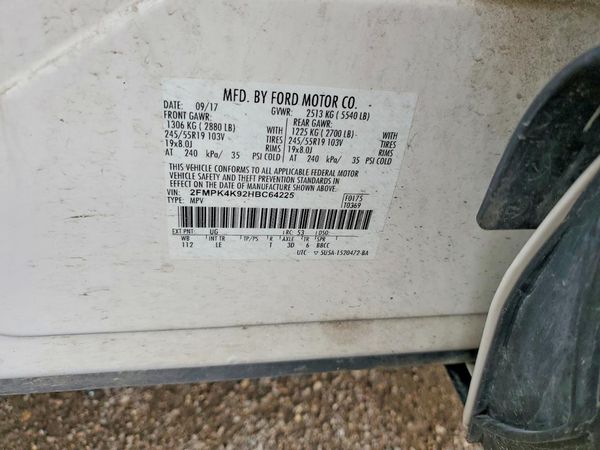 2017 FORD EDGE Titanium