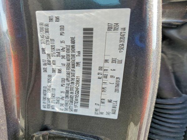 2017 FORD F150 SuperCrew