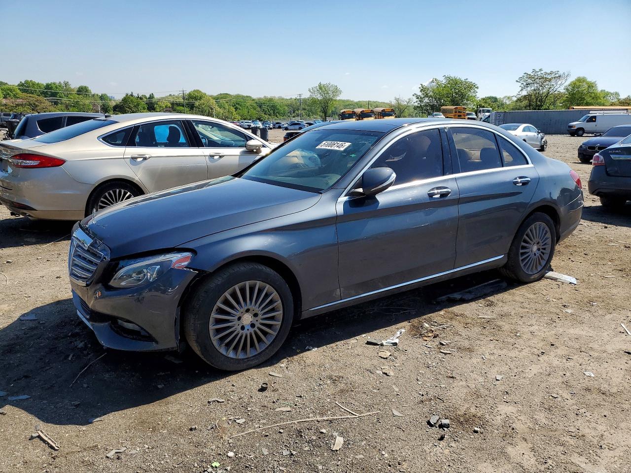 2015 MERCEDES-BENZ C 4-MATIC