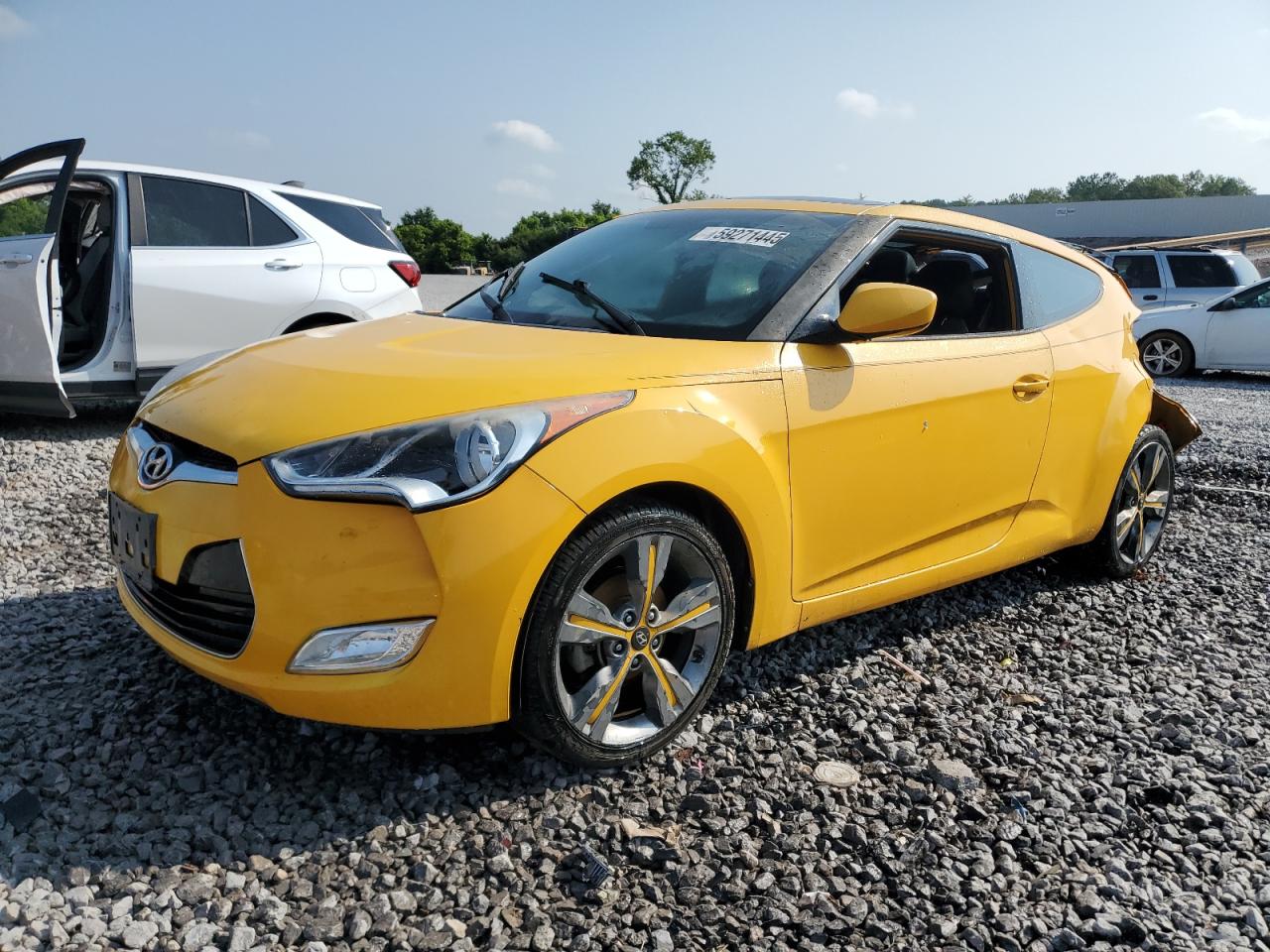 2016 HYUNDAI VELOSTER — Front 3/4