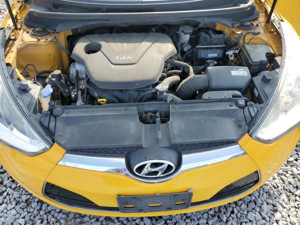 2016 HYUNDAI VELOSTER — Engine bay