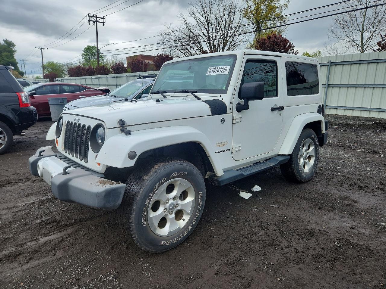 2013 JEEP WRANGLER Sahara — Front 3/4