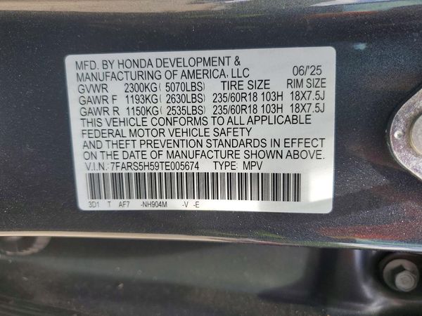 2026 HONDA CR-V Sport