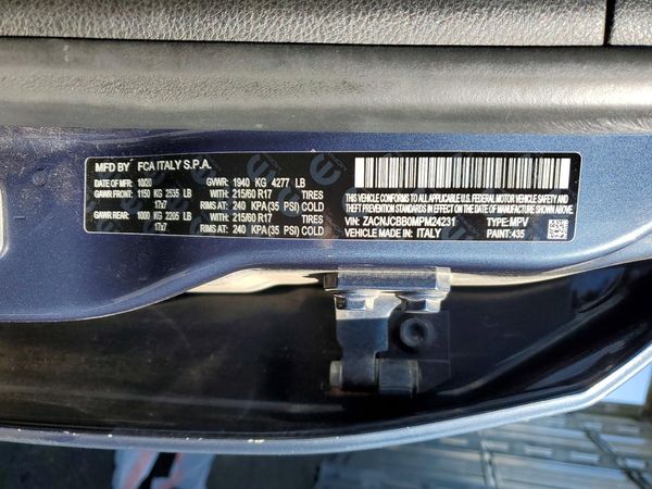 2021 JEEP RENEGADE Latitude